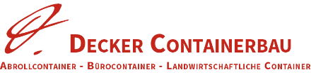 Decker Containerbau Logo